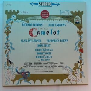 Camelot Vintage Vinyl Album 1960 Columbia Masterworks